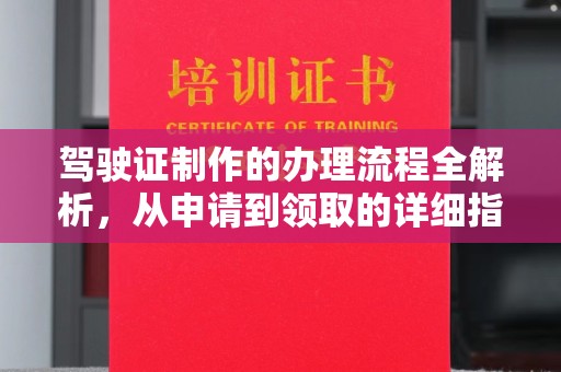 兰山驾驶证制作的办理流程全解析，从申请到领取的详细指南